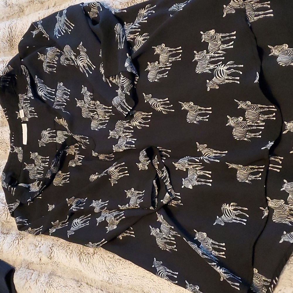 Zebra Tunic Top 🦓